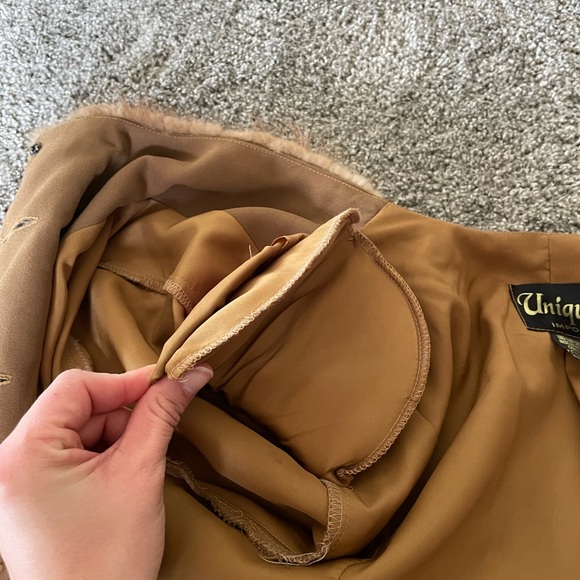 Vintage Sand Crepe Jacket - Picture 4 of 8